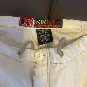 Elegant Cream Wide Leg Pants